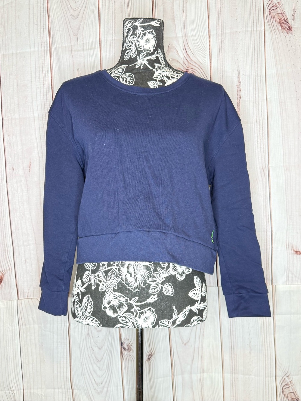Kangol crop top sweatshirt